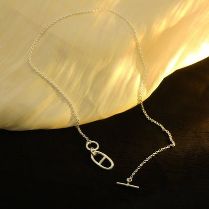 [Camiery]HM CHAINE D'ANCRE PENDANT NECKLACE STERLING SILVER
