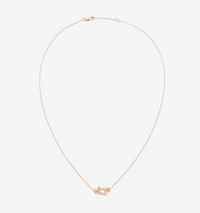 [Camiery]FORCE 10 DIAMOND PINK GOLD NECKLACE MINI MODEL