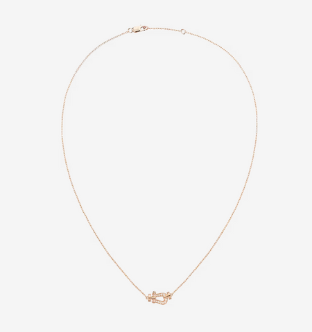 [Camiery]FORCE 10 DIAMOND PINK GOLD NECKLACE MINI MODEL