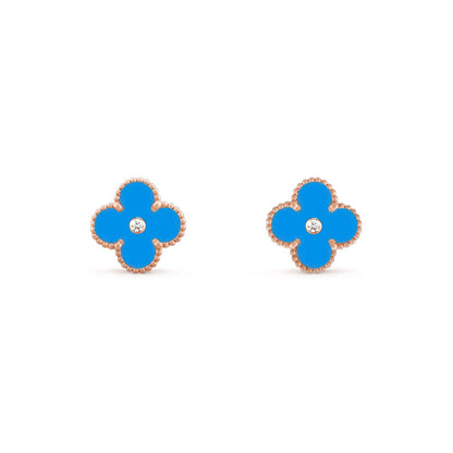 [Camiery]CLOVER  15MM DIAMOND EARRINGS COLLECTION