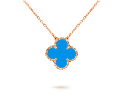 [Camiery]CLOVER 15MM SINGLE FLOWER NECKLACE COLLECTION