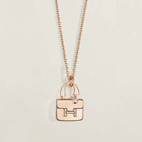 [Camiery]AMULETTE PEDANT ROSE GOLD NECKLACE