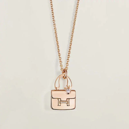 [Camiery]AMULETTE PEDANT ROSE GOLD NECKLACE