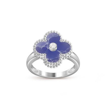[Camiery]CLOVER SILVER DIOMND RING COLLECTION