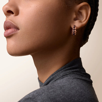 [Camiery] CLASH 7.9MM AGATE CHALCEDONY EARRINGS