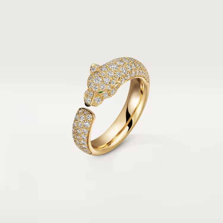 [Camiery] PANTHERE FULL DIAMOND SMALL RING