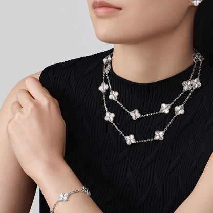 [Camiery]CLOVER 20 MOTIFS DIAMOND SILVER