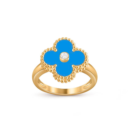 [Camiery]CLOVER DIAMOND RING GOLD COLLECTION