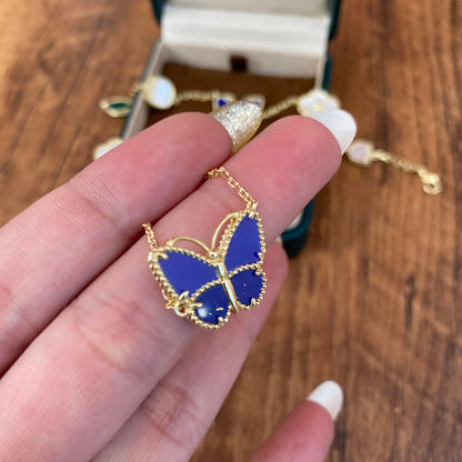 [Camiery] 2026 NEW LUCKY BUTTERFLY 1 MOTIFS NECKLACE