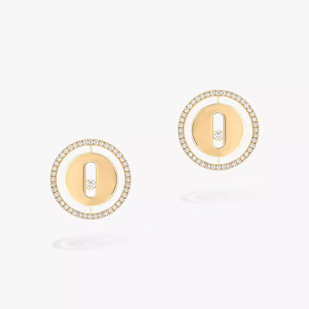 [Camiery]Lucky Move Diamond Earrings