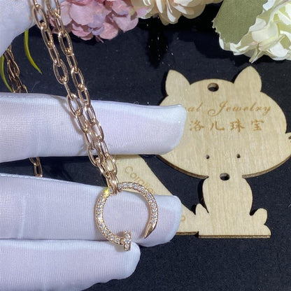 [Camiery] JUSTE NECKLACE FULL DIAMONDS