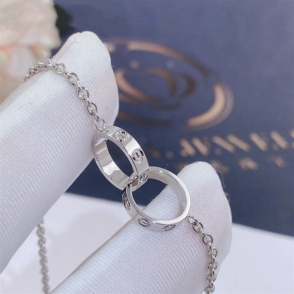 [Camiery] LOVE BRACELET DOUBLE RING