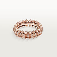 [Camiery] CLASH 6.4MM SMALL FULL DIAMOND RING