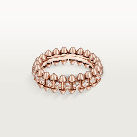 [Camiery] CLASH 6.4MM SMALL FULL DIAMOND RING