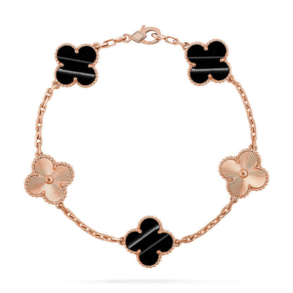[Camiery] CLOVER 5 MOTIF PULSAR STONE BRACELET COLLECTION