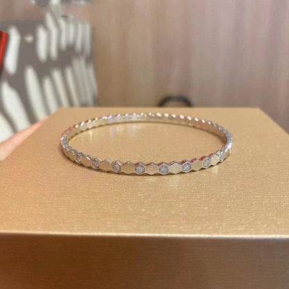 [Camiery]BEE LOVE SILVER DIAMOND BRACELET