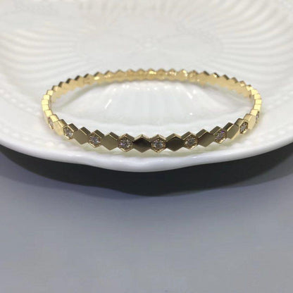 [Camiery]BEE LOVE GOLD DIAMOND BRACELET