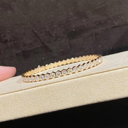 [Camiery]BEE LOVE GOLD BRACELET FULL DIAMOND