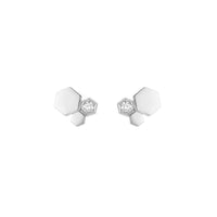 [Camiery]BEE LOVE SILVER DIAMOND EARRINGS