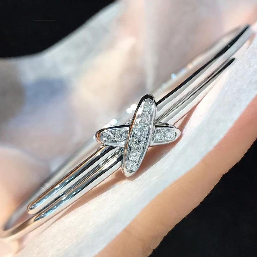 [Camiery]JEUX DE BRACELET SILVER DIAMONDS