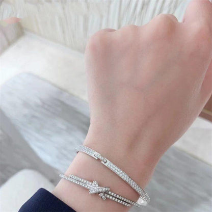 [Camiery]JEUX DE BRACELET DIAMONDS SILVER
