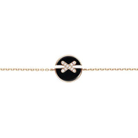 [Camiery]JEUX DE BRACELET ONYX PINK GOLD DIAMOND