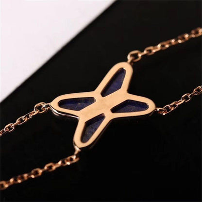 [Camiery]Hollow Design Four-Leaf Clover Flower Shape Ring