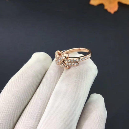 [Camiery]JEUX DE RING PINK GOLD DIAMOND