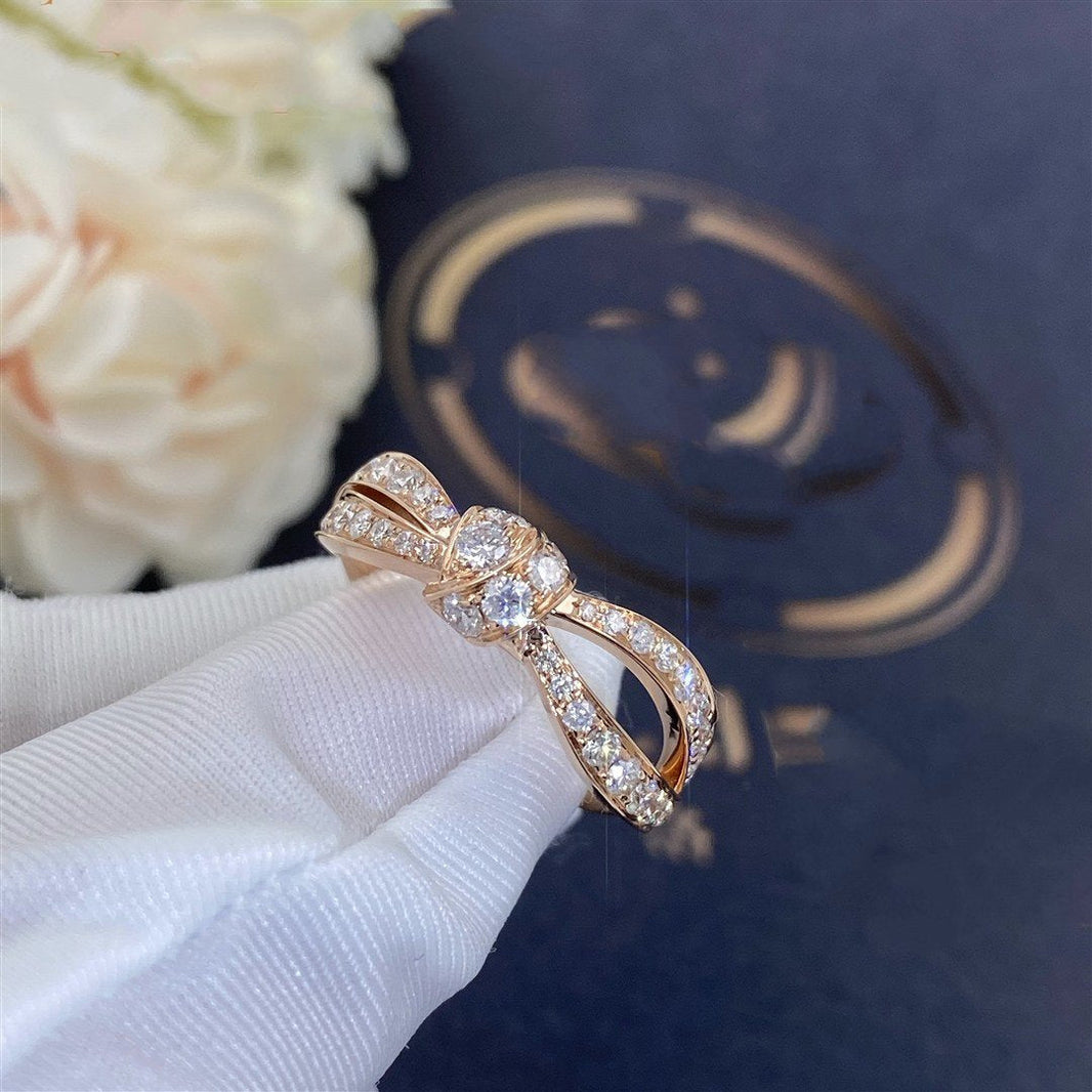 [Camiery]LIENS PINK GOLD DIAMOND RING