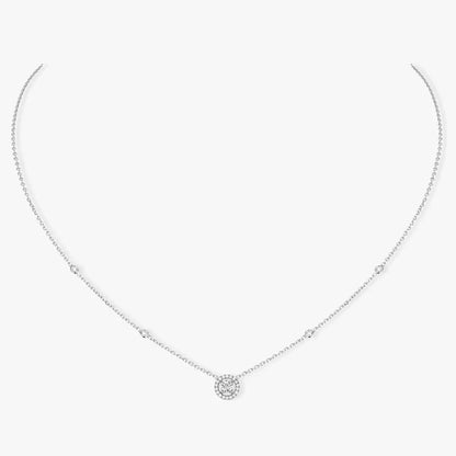 [Camiery]Diamond Necklace 0,20ct Brilliant Shape Joy