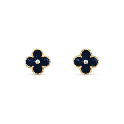 [Camiery]CLOVER  15MM DIAMOND EARRINGS COLLECTION