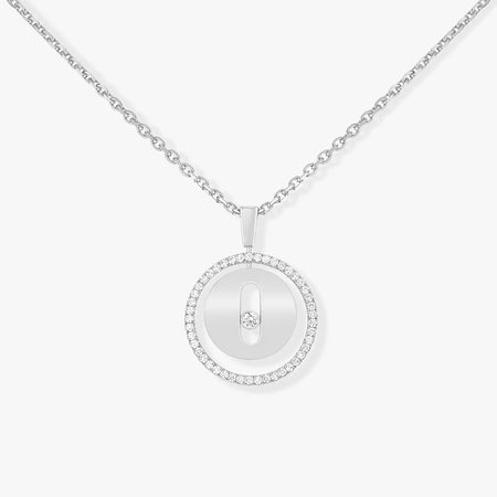 [Camiery]LUCKY MOVE PM NECKLACE SILVER DIAMOND