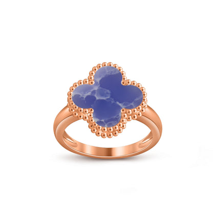 [Camiery]CLOVER RING ROSE GOLD COLLECTION