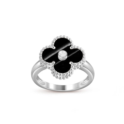 [Camiery]CLOVER SILVER DIOMND RING COLLECTION