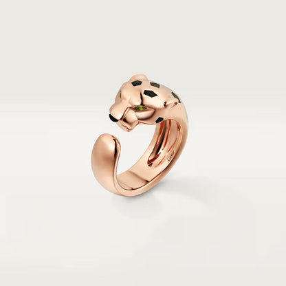 [Camiery] PANTHERE SPOTTED MEDIUM RING