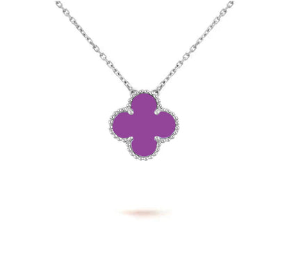 [Camiery]CLOVER 15MM NECKLACE SILVER COLLECTION