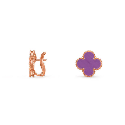 [Camiery]CLOVER 15MM MOP EARRINGS COLLECTION