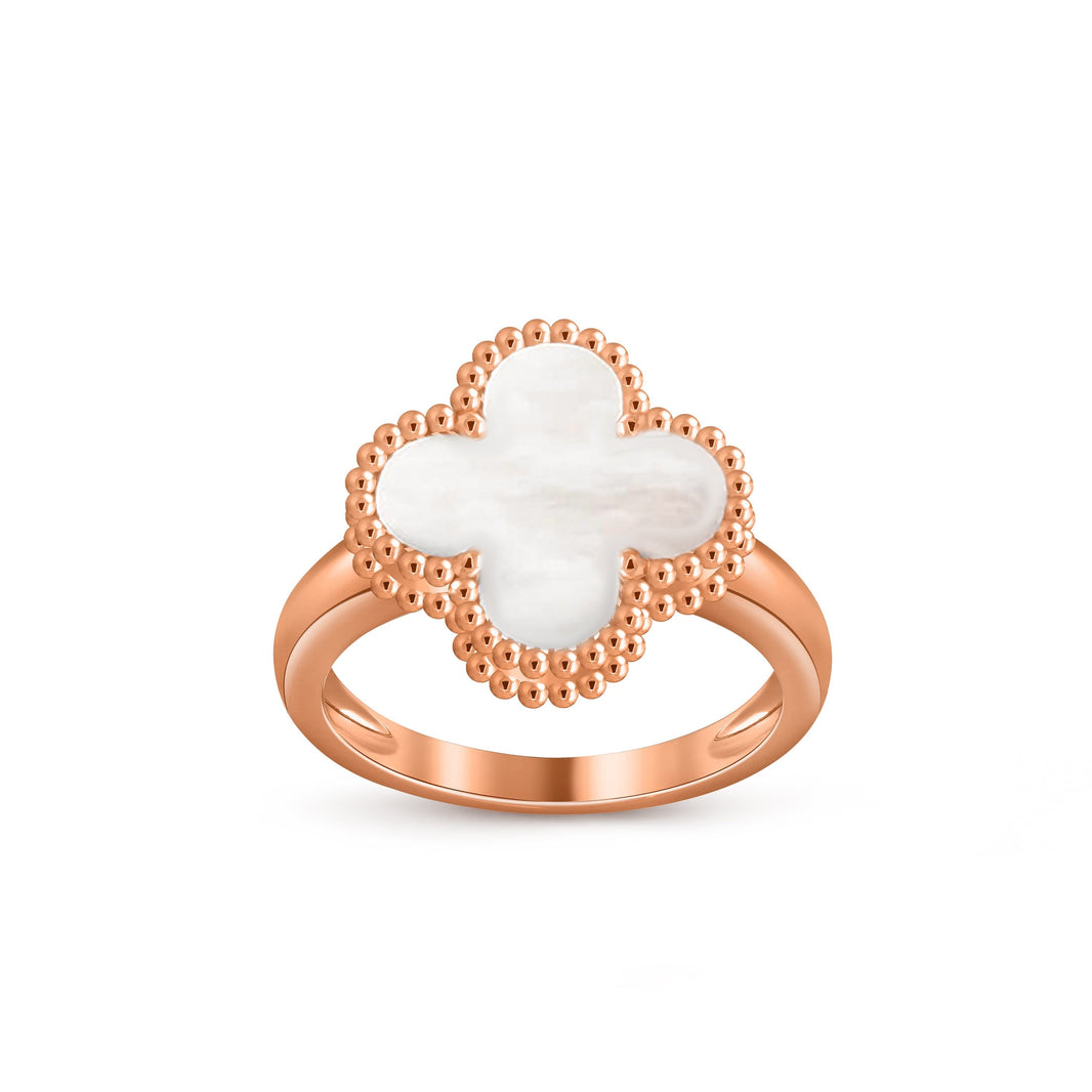 [Camiery]CLOVER RING ROSE GOLD COLLECTION