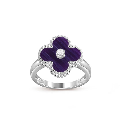 [Camiery]CLOVER SILVER DIOMND RING COLLECTION