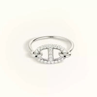 [Camiery]RONDE SMALL SILVER DIAMOND RING
