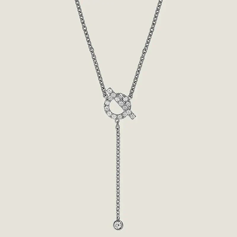 [Camiery]FINESSE SILVER DIAMOND NECKLACE