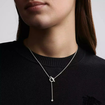[Camiery]FINESSE SILVER DIAMOND NECKLACE