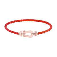 [Camiery]FORCE 10 HALF DIAMOND PINK GOLD RED CORDERI LARGE AND MEDIUM MODEL