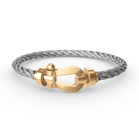 [Camiery]FORCE LARGE HORSESHOE NO DIAMOND BRACELET GOLD