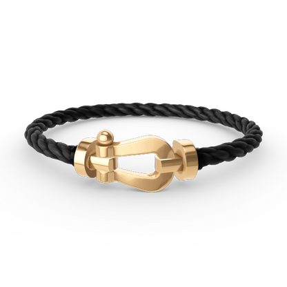 [Camiery]FORCE LARGE HORSESHOE NO DIAMOND BRACELET GOLD
