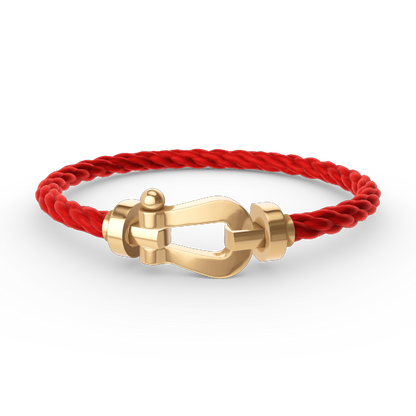 [Camiery]FORCE LARGE HORSESHOE NO DIAMOND BRACELET GOLD