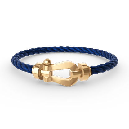 [Camiery]FORCE LARGE HORSESHOE NO DIAMOND BRACELET GOLD