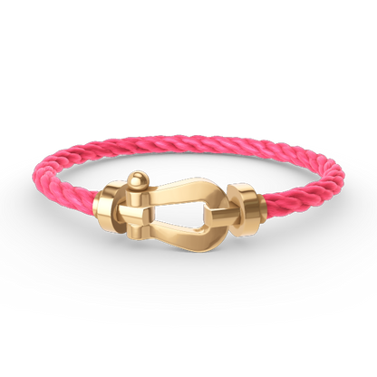 [Camiery]FORCE LARGE HORSESHOE NO DIAMOND BRACELET GOLD