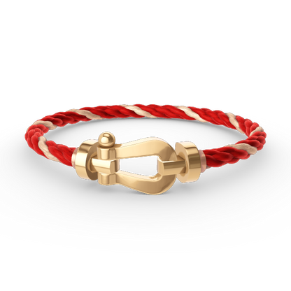 [Camiery]FORCE LARGE HORSESHOE NO DIAMOND BRACELET GOLD