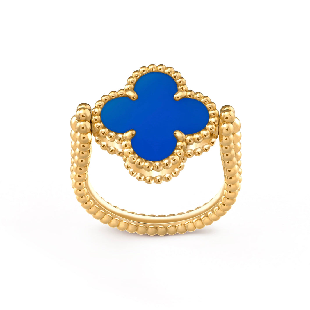[Camiery]CLOVER RIVERSIBLE RING GOLD COLLECTION